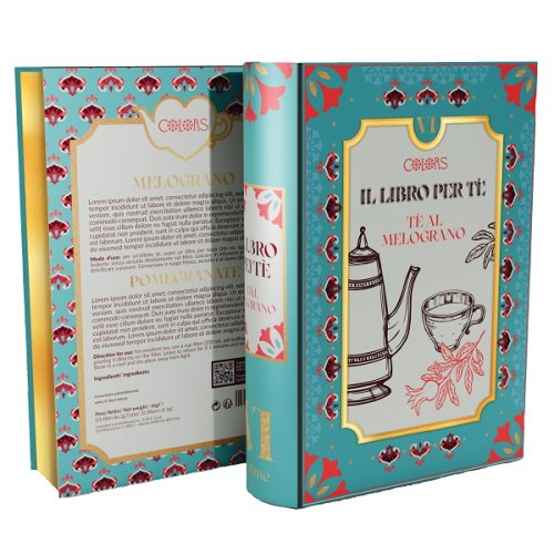 COLORS IL LIBRO PER TE' SCATOLA ZENZERO&LIMONE VOL 6