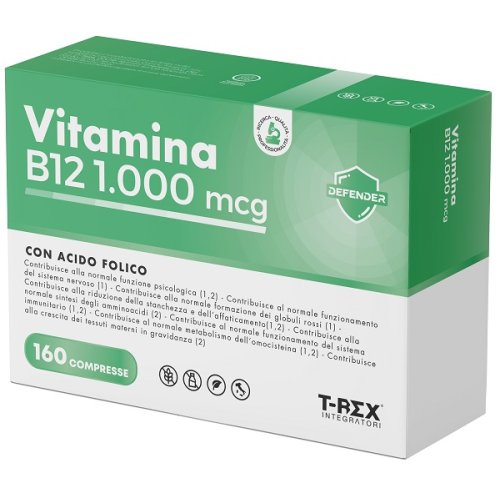 T-REX VITAMINA B12 1000 160Cpr