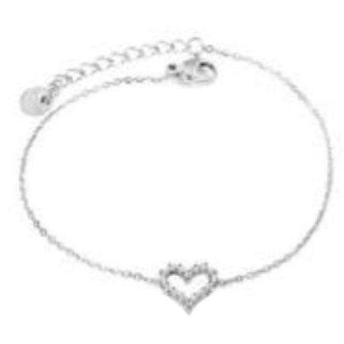 ATELIER FRATTINA 77 BRACCIALE CUORE STRASS