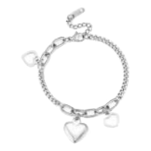 ATELIER FRATTINA 81 BRACCIALE CUORE ARGENTO