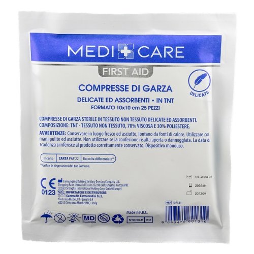 MEDICARE Garza Cot.10x10 25pz MEDICARE Garza Cot.10x10 25pz