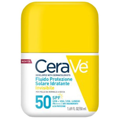 CeraVe Crema Viso Solare Idratante SPF 50 50ml | Ceramidi | Farmacia Mascia