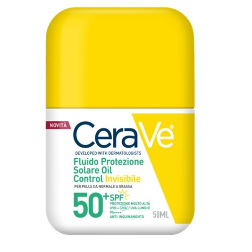 CeraVe Fluido Solare Oil Control SPF 50+ 50ml | Farmacia Mascia