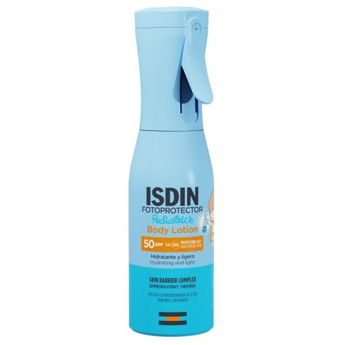 ISDIN Pediatrics Body Lotion SPF 50 250ml | Protezione Totale Bimbi | Farmacia Mascia