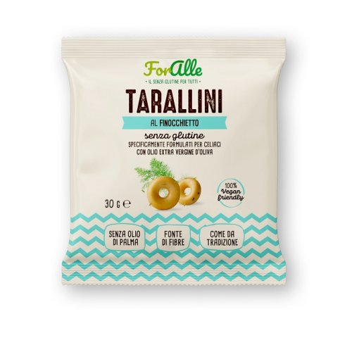 FORALLE Tarallini Finocchio30g FORALLE Tarallini Finocchio30g