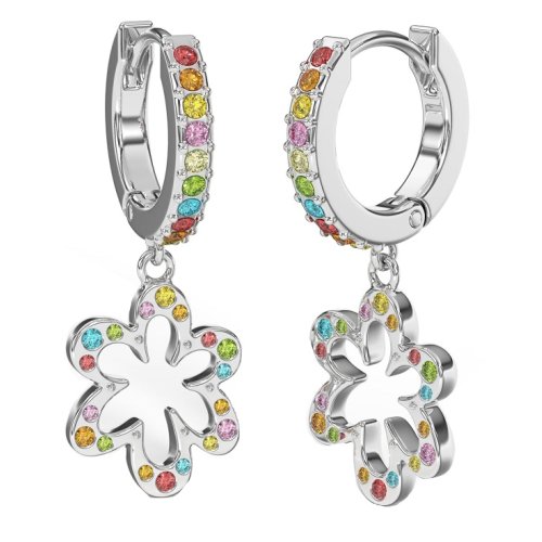 BJT412 ORECCHINI SANTORINI/CRISTALLI MULTICOLOR STAINLESS STEEL