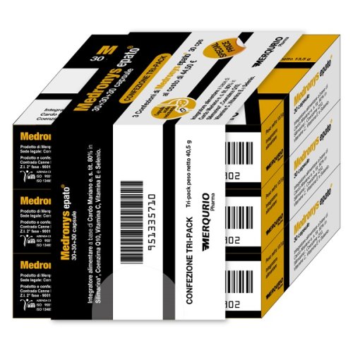 MEDRONYS Epato integratore depurativo del fegato 90 capsule a prezzo speciale