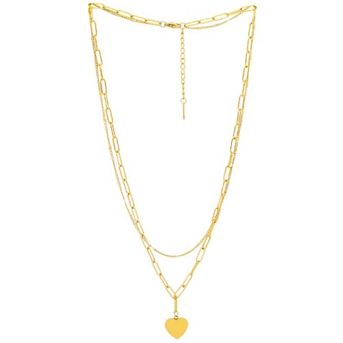 ATELIER FRATTINA 82 COLLANA CUORE DOPPIA