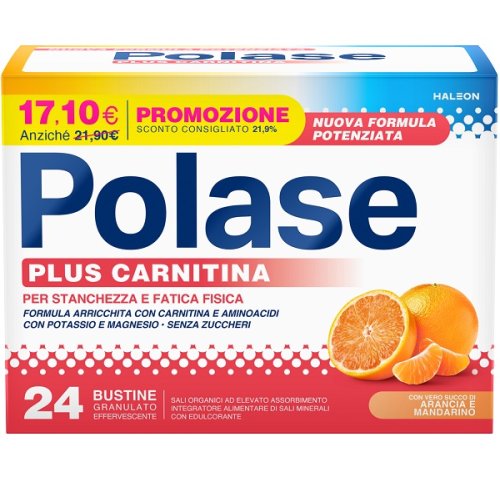 Polase Plus Carnitina 24 Buste Prezzo Promo | Farmacia Mascia