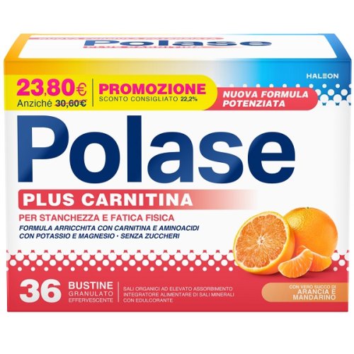 Polase Plus Carnitina Promo 36 Buste Formato Scorta | Farmacia Mascia