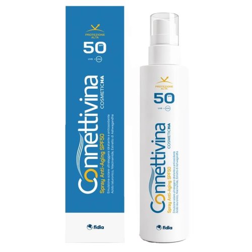 Connettivina Solare Spray Anti-Aging SPF 50 | + Occhiali da Sole Contacta OMAGGIO