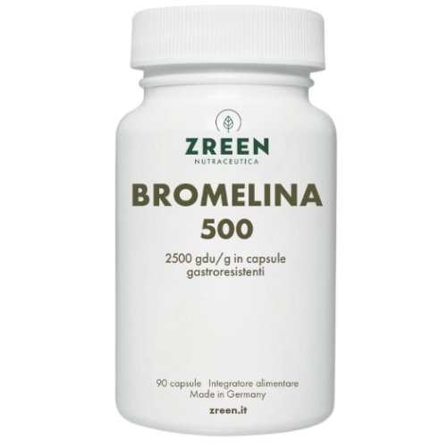 ZREEN Bromelina*500 90Cps ZREEN Bromelina*500 90Cps