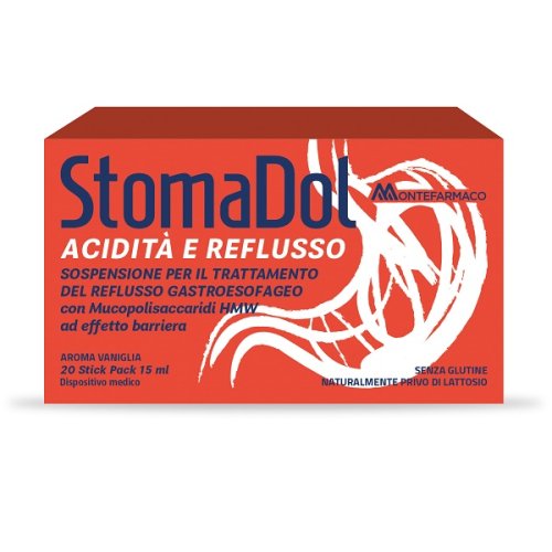 Stomadol Acidità e Reflusso 20 Stick Pack | Sollievo Immediato