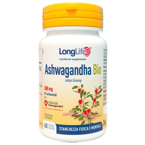 LONGLIFE ASHWAGANDHA*60Cps LONGLIFE ASHWAGANDHA*60Cps