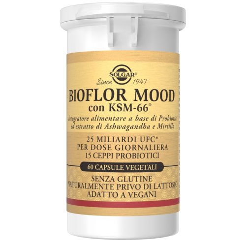 BIOFLOR*MOOD 60 Cps Veg.SOLGAR BIOFLOR*MOOD 60 Cps Veg.SOLGAR