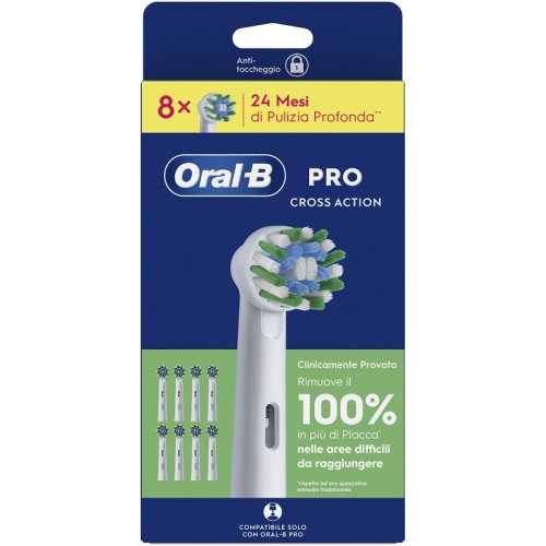 ORALB CROSSACTION REFILL 8PZ