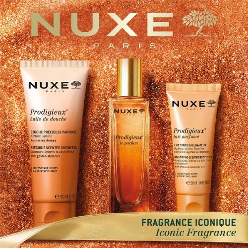 Nuxe Coffret Parfum Prodigieux 2026 – Profumo, Olio Doccia e Latte Corpo