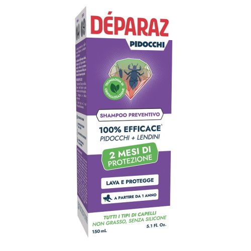 DEPARAZ Sh.Prev.A/Pidocc.150ml