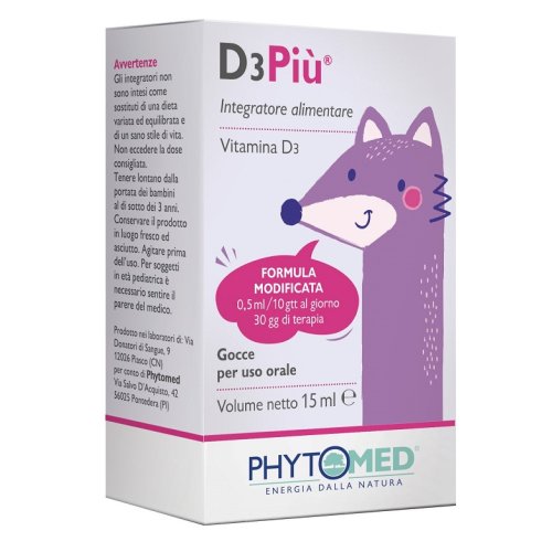 D3PIU  GOCCE 15ML