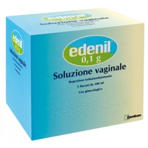 EDENIL*soluzione vaginale 5 flaconi 0,1 g 100 ml
