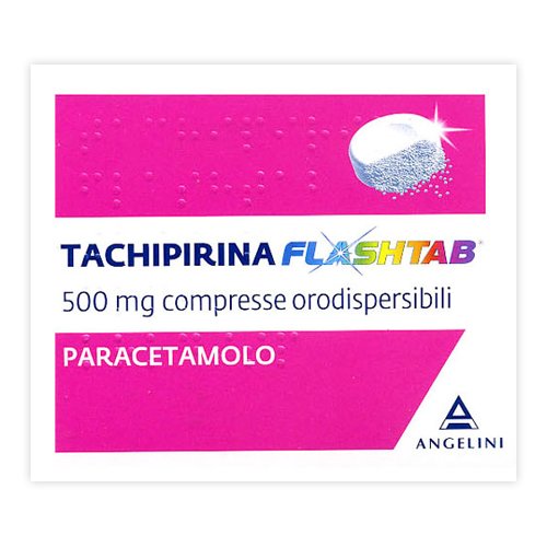 TACHIPIRINA FLASHTAB paracetamolo in compresse orosolubili 500mg