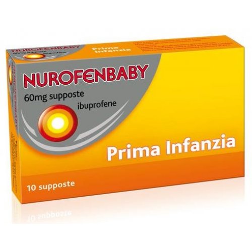 NUROFENBABY*10 supp 60 mg prima infanzia