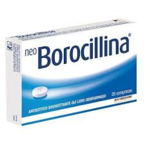 NEOBOROCILLINA*20 pastiglie 1,2 mg + 20 mg