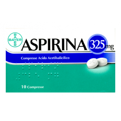 ASPIRINA*10CPR 325MG