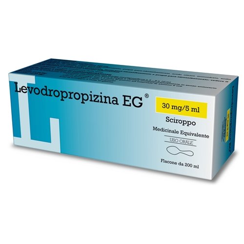 LEVODROPROPIZINA (EG)*scir 200 ml 30 mg/5 ml