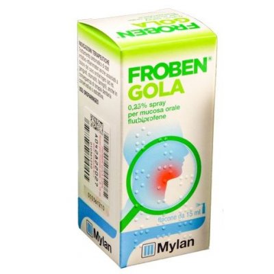 FROBEN GOLA*spray mucosa os 15 ml 0,25%