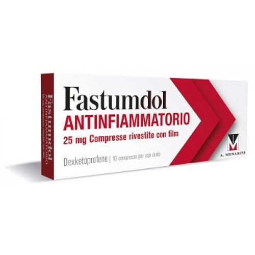 FASTUMDOL ANTINFIAMMATORIO*10 cpr riv 25 mg