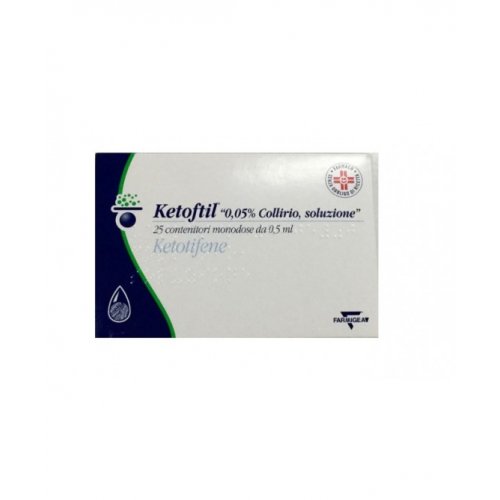 KETOFTIL Collirio antiallergico confezione da 25 monodose