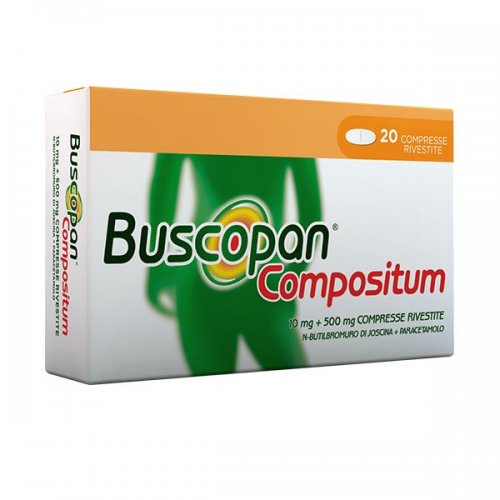 BUSCOPAN COMPOSITUM farmaco per dolori gastrointestinali 20 compresse