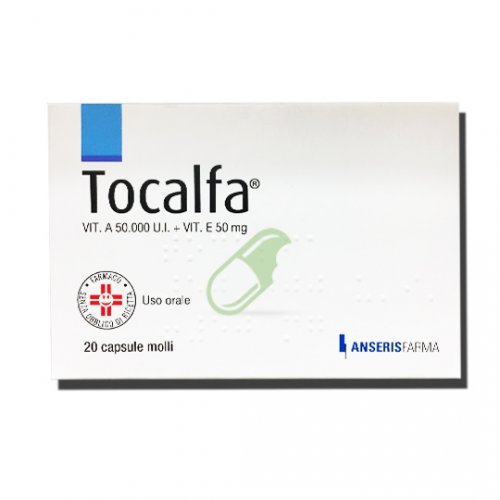 TOCALFA*20CPS MOLLI 50000UI+50