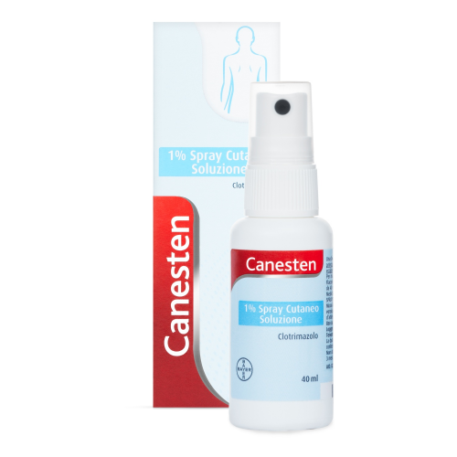 CANESTEN*spray cutaneo 40 ml 1% con pompa dosatrice