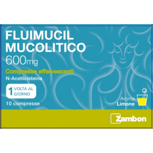 FLUIMUCIL MUCOLITICO*10 cpr eff 600 mg
