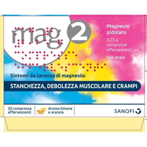 MAG 2*20 cpr eff 2,25 g