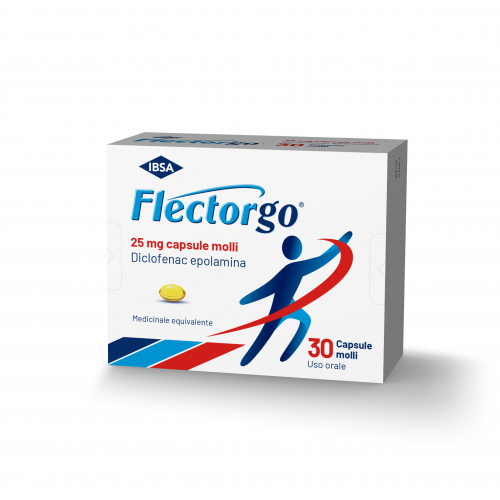 FLECTORGO*30 cps molli 25 mg