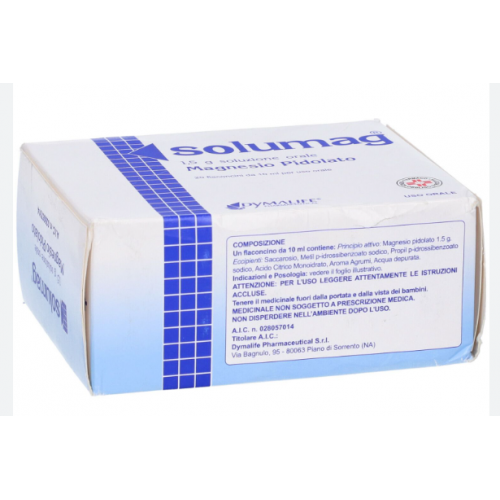 SOLUMAG*20 bust polv os 2,25 g