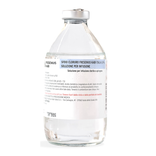SODIO CLORURO (FRESENIUS KABI ITALIA)*1 flacone EV 250 ml 0,9%