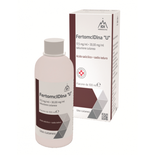 FERTOMCIDINA U*soluz cutanea 100 ml 17,5 mg/ml + 30,00 mg/ml