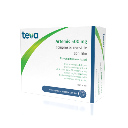 ARTEMIS 500mg farmaco equivalente del Daflon 60 compresse