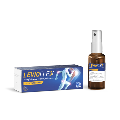 Levioflex Spray 40 mg/ml Diclofenac 125 Erogazioni