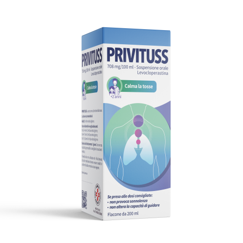PRIVITUSS*orale sosp 1 flacone 200 ml 708 mg/100 ml
