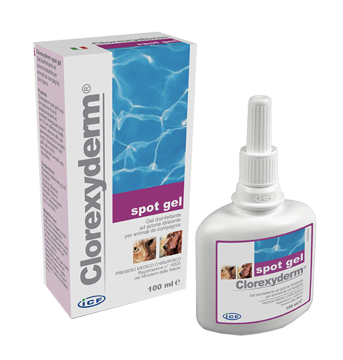 Clorexyderm spot gel 100ml vet